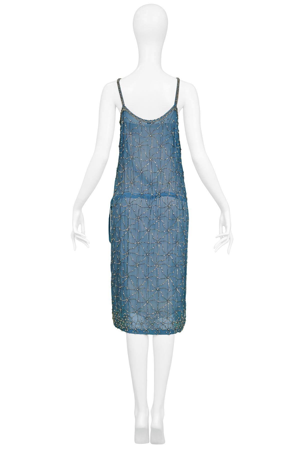 Beaded Slip Dress